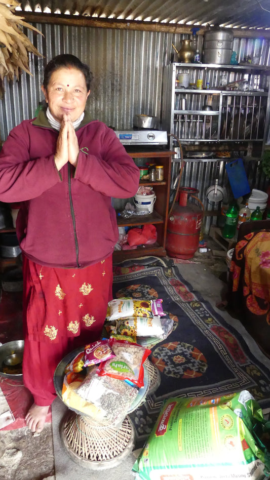 Kalpani Giri og familien